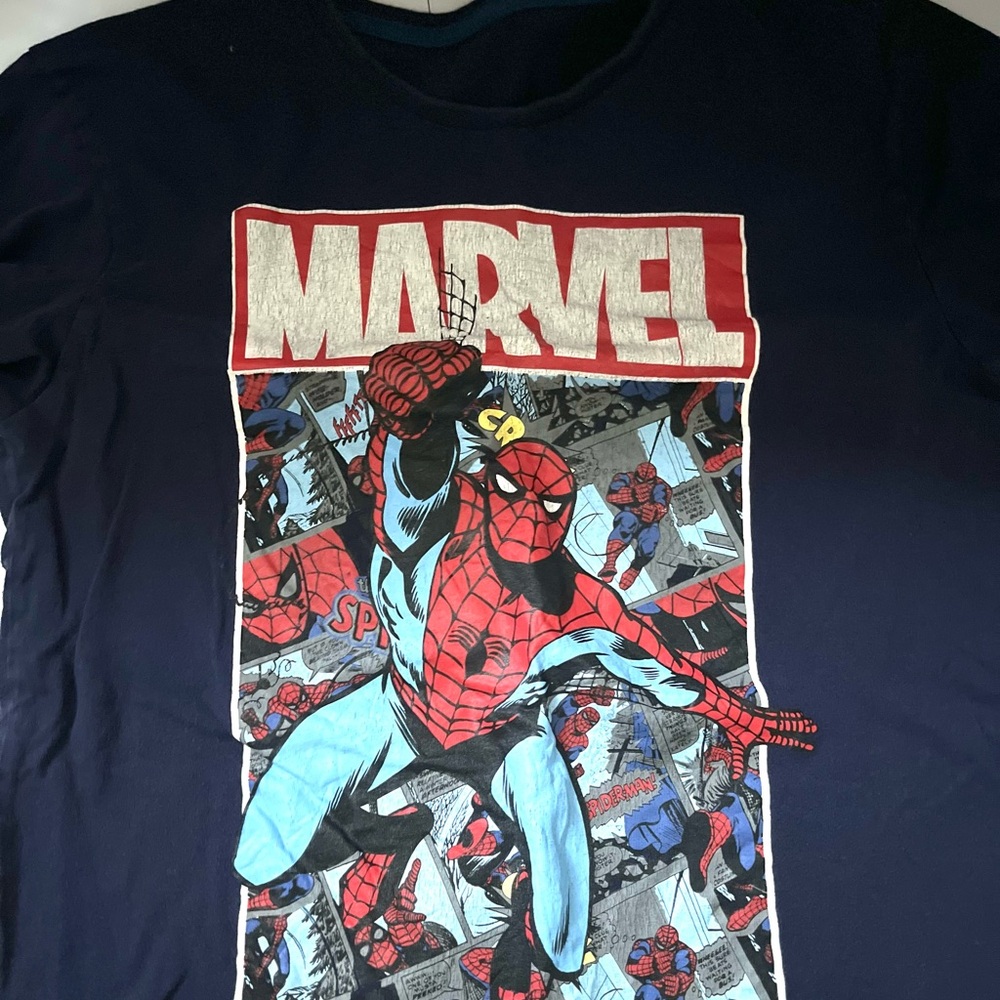Vintage Marvel Spider-Man T shirt women’s M - Picture 1 of 2